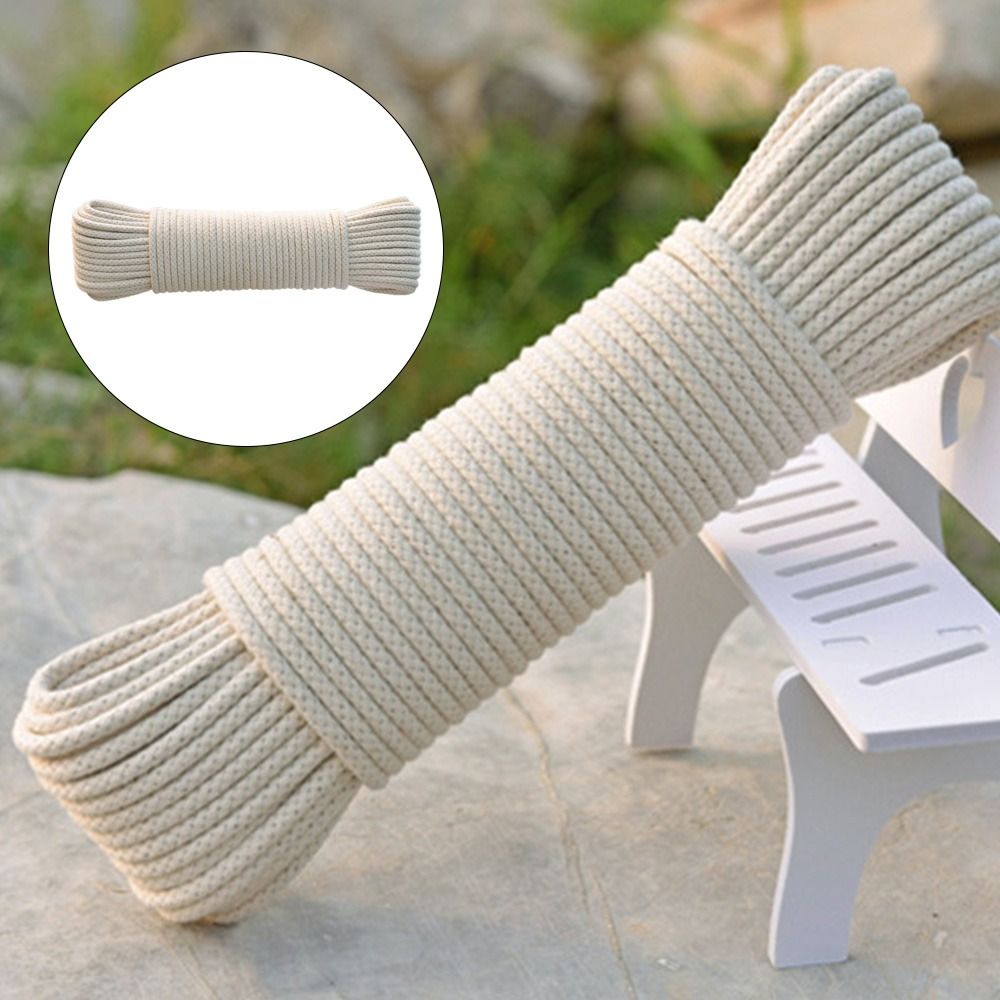 Outdoor Furniture Rope - Wielorazowe, mocne liny bawełniane, miękkie sznury