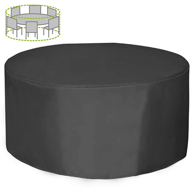 Outdoor Furniture Cover Waterproof - Pokrowiec na meble okrągłe, 12 rozmiarów,