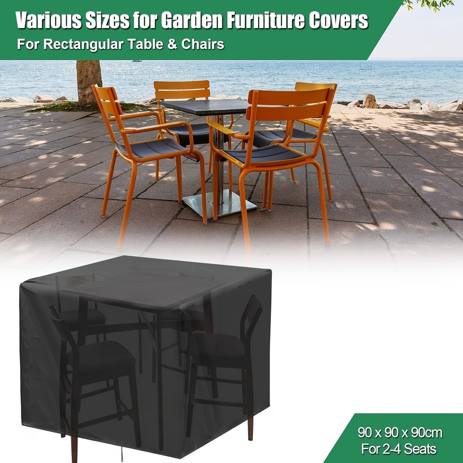 Outdoor Furniture Cover Waterproof - Wytrzymała osłona na meble ogrodowe 210D