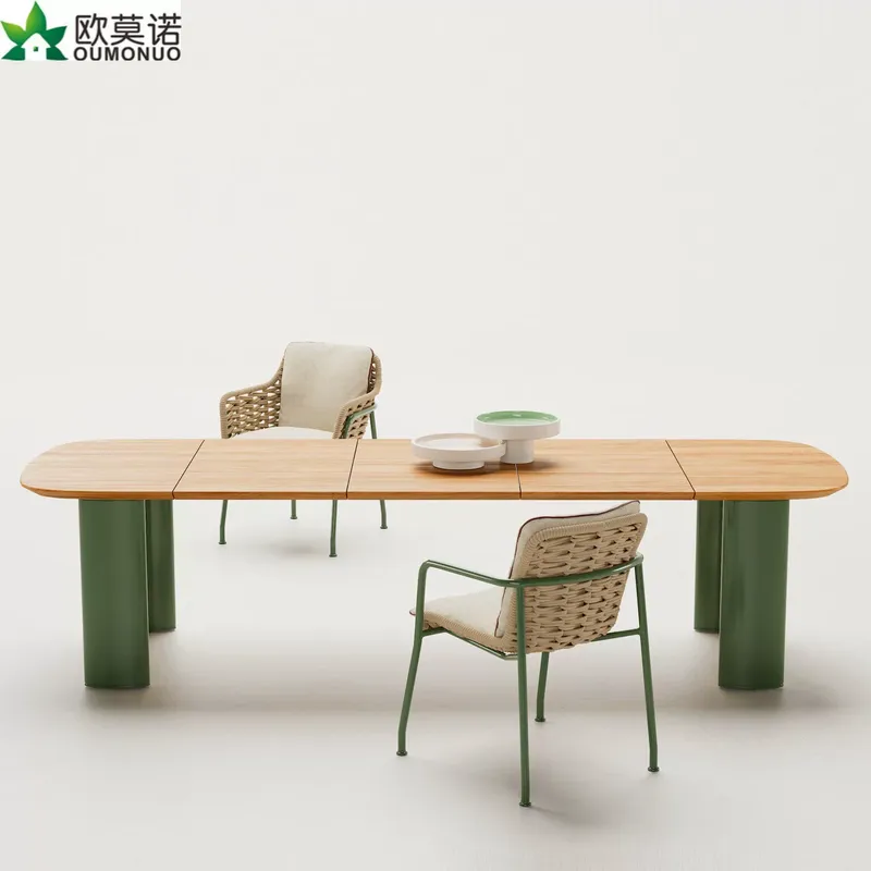 Outdoor Furniture Cafe - Nordycki Zestaw Mebli Ogrodowych z Rattanu:
