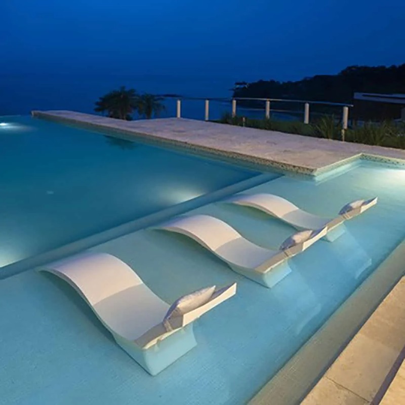 Outdoor Furniture Spain - Leżak z włókna szklanego FRP, hiszpański