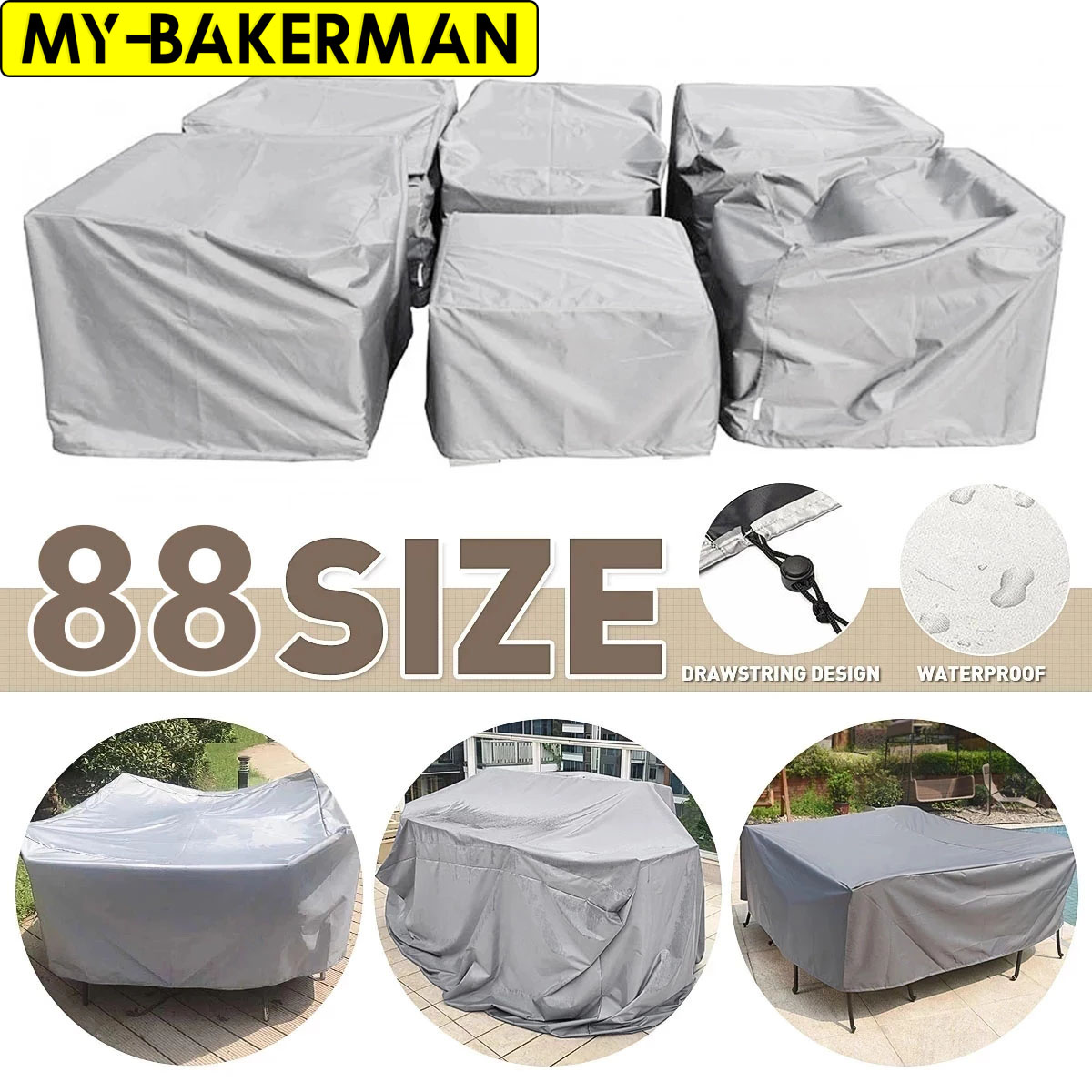 Outdoor Furniture Plans - Pokrowce na meble ogrodowe Wodoodporne, pokrowce