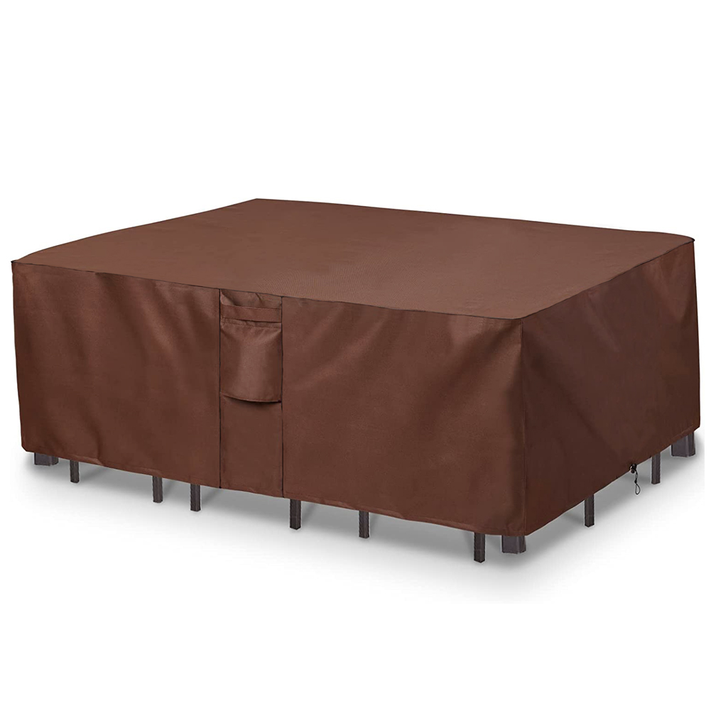 Brązowy 420D HEAVY DUTY zewnęt – Outdoor Furniture Cover Waterproof recenzja i cena
