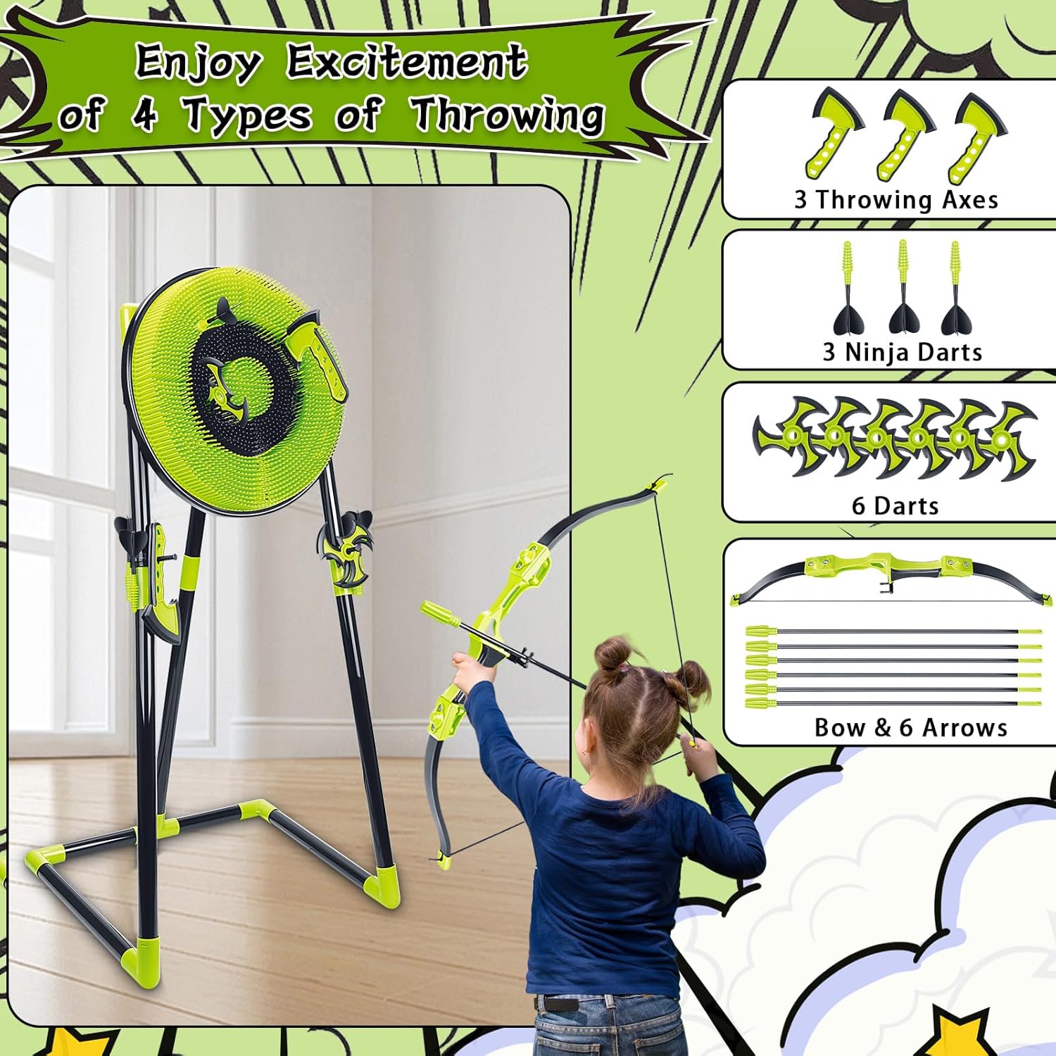 Zestaw celów do rzucania sieki – Outdoor Furniture Target recenzja i cena
