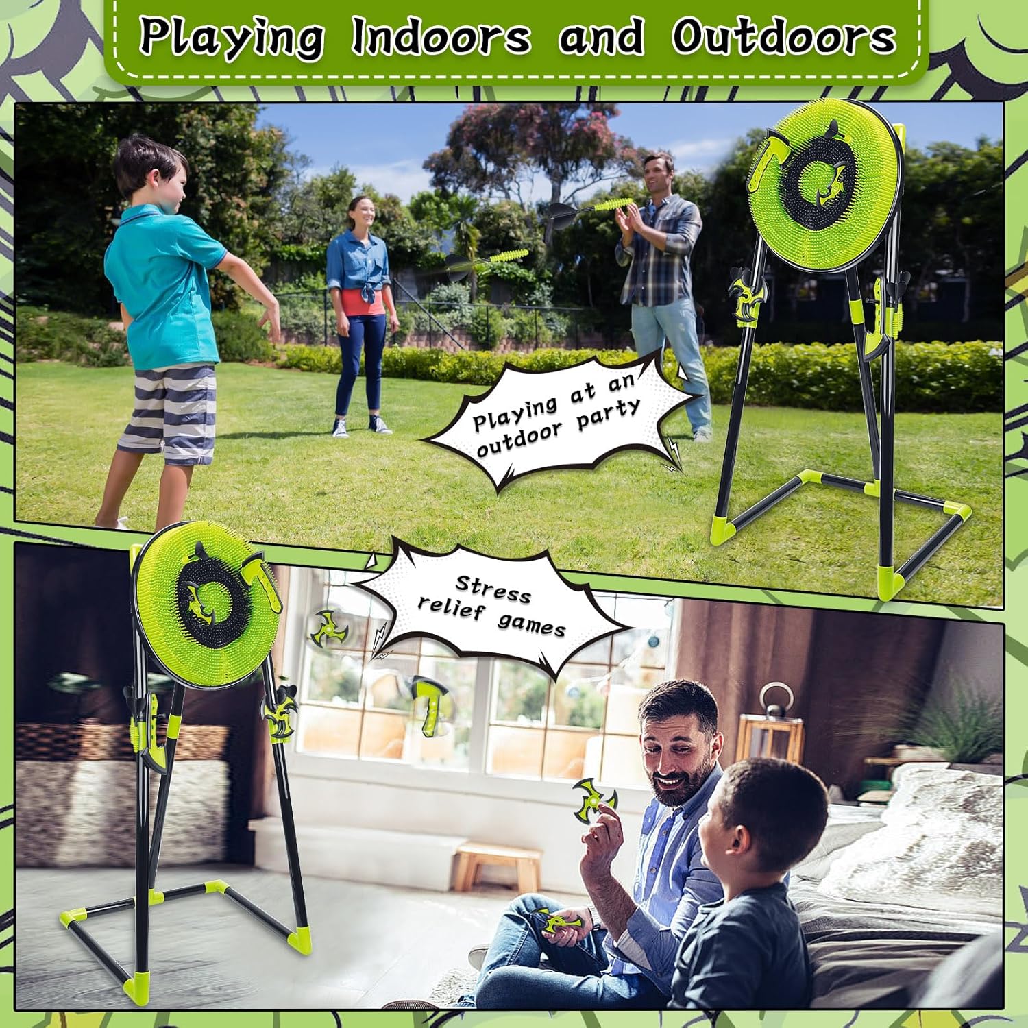 Zestaw celów do rzucania sieki – Outdoor Furniture Target recenzja i cena