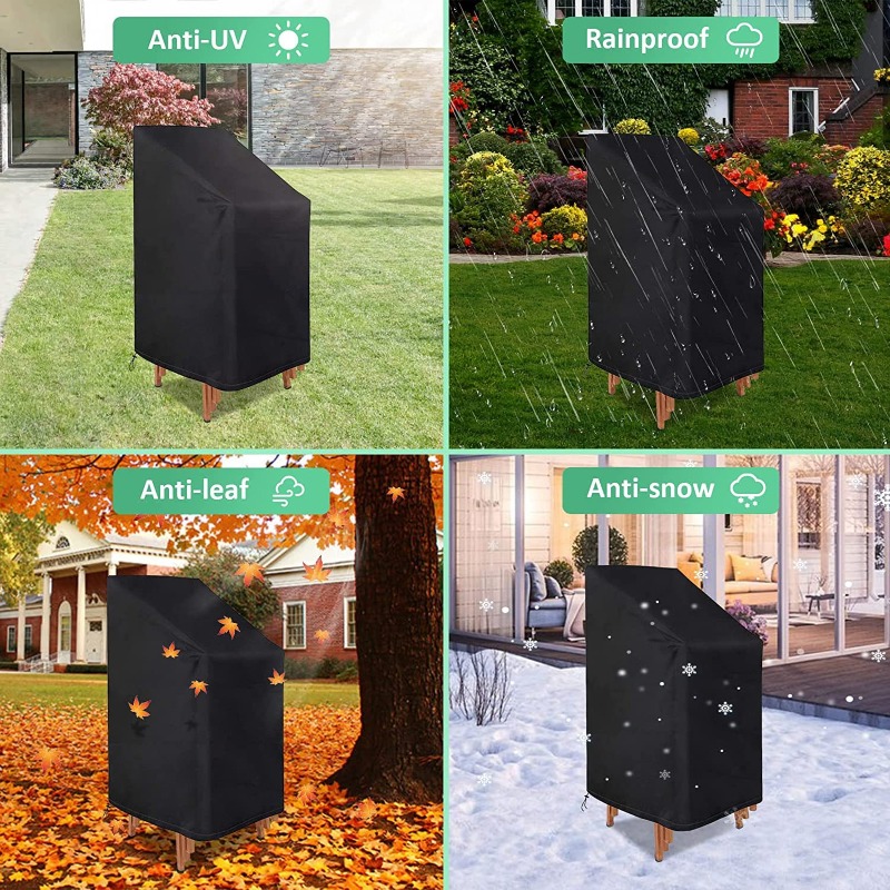 1/2 szt. Pokrowiec na krzesło  – Outdoor Furniture Cover Waterproof recenzja i cena