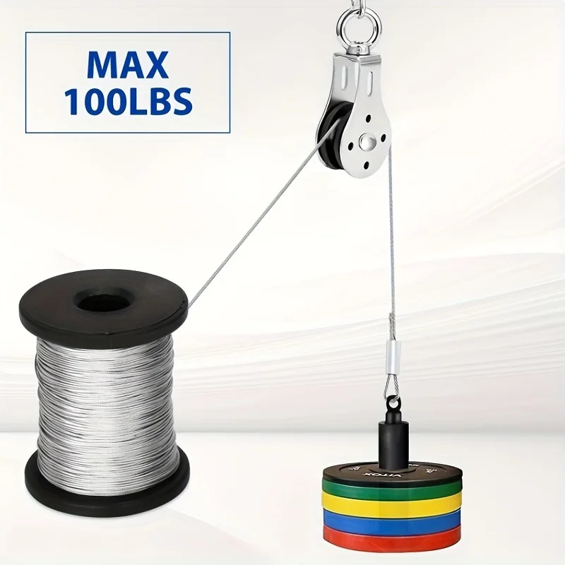 50m Wytrzymała linka stalowa z – Outdoor Furniture Rope recenzja i cena