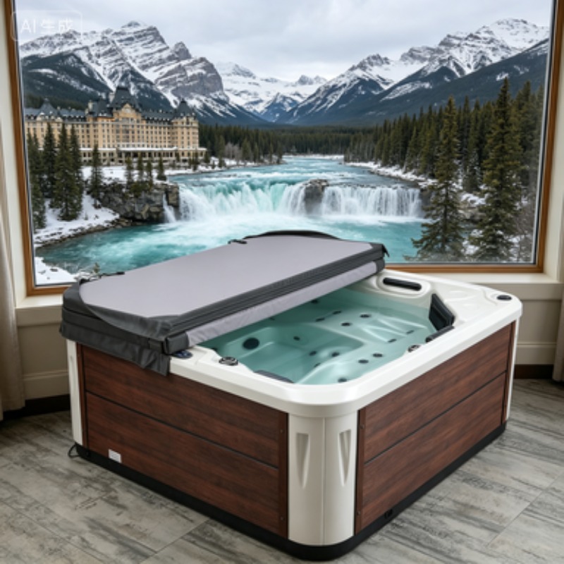 Wanienka z hydromasażem dla 5  – Inflatable Hot Tub recenzja i cena