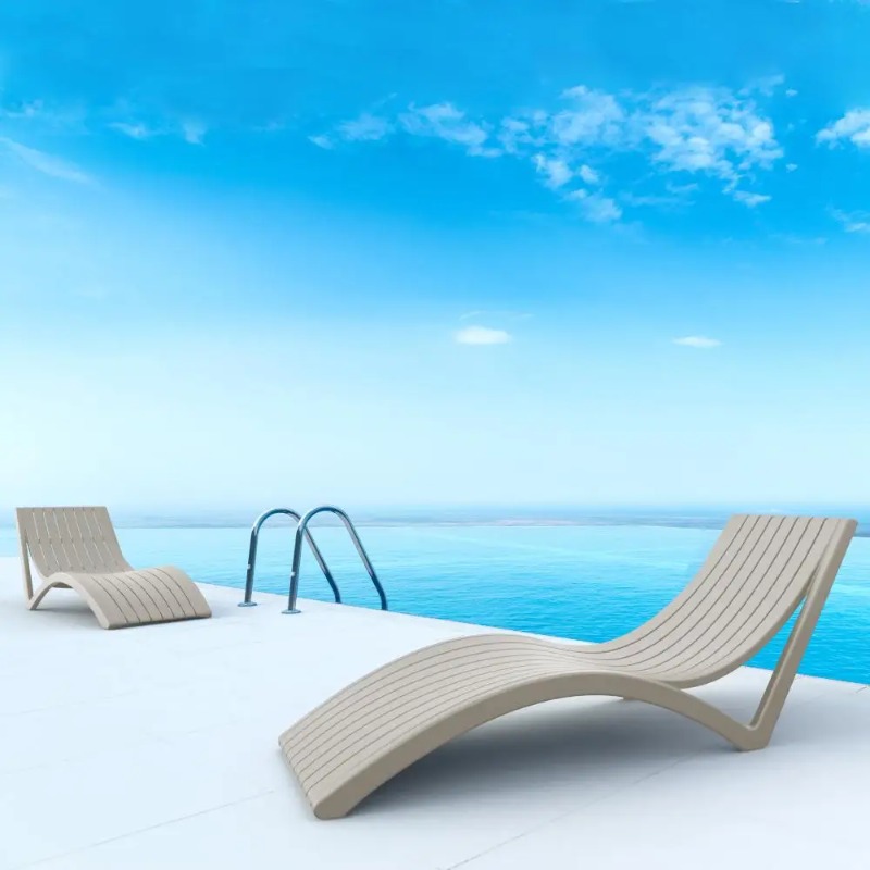 Leżak z włókna szklanego FRP,  – Outdoor Furniture Spain recenzja i cena