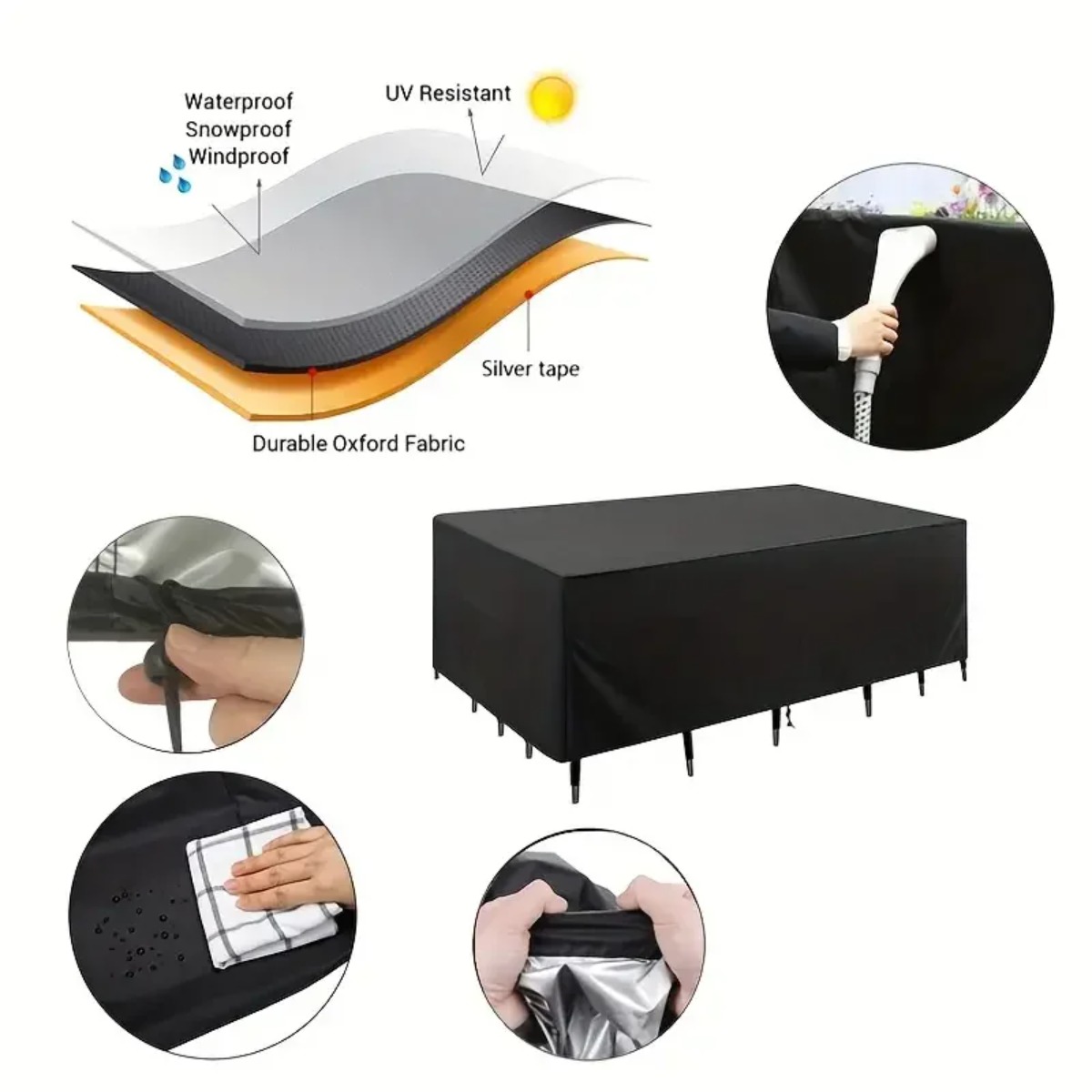 Pokrowce na stoły i krzesła og – Outdoor Furniture Table And Chairs recenzja i cena