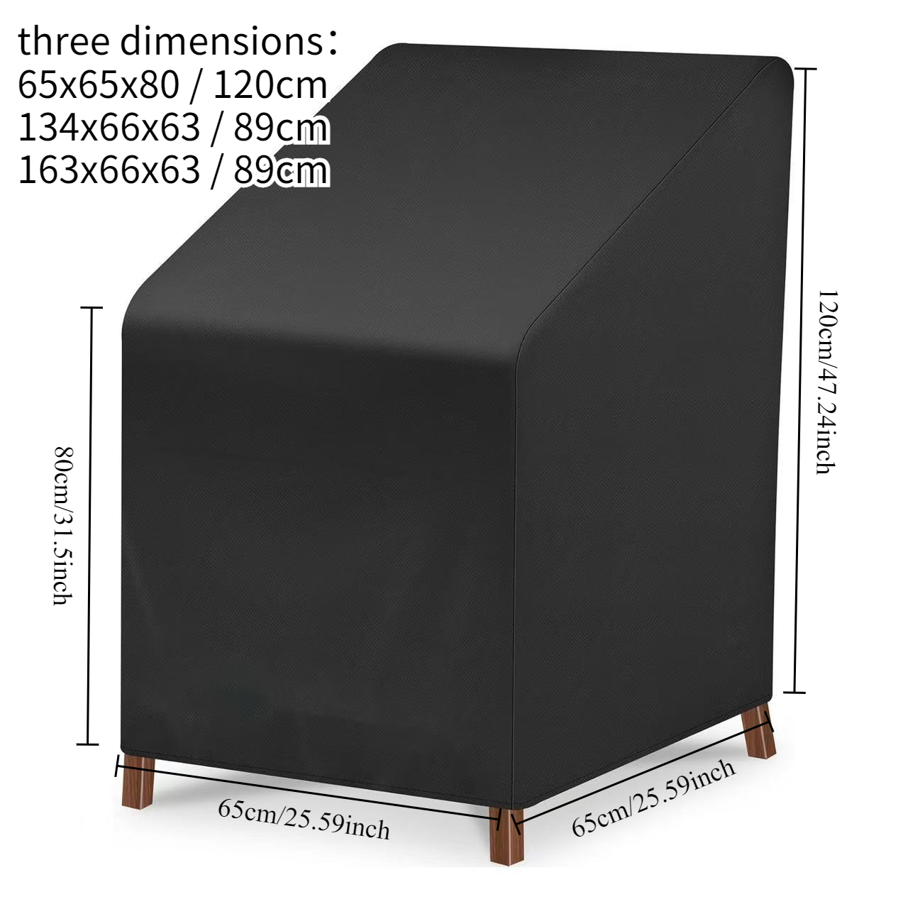 Pokrowiec na krzesła, torba do – Outdoor Furniture Cover Waterproof recenzja i cena