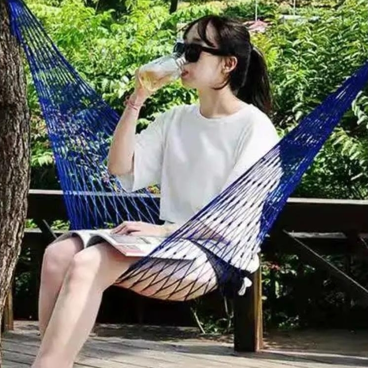 Hamak wiszący na balkonie, lek – Outdoor Furniture Rope recenzja i cena